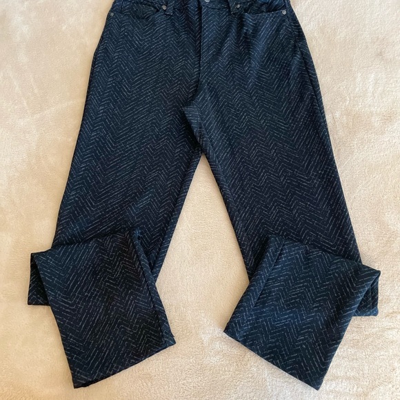 Gloria Vanderbilt Soft Chevron Pants - Size 6 - Picture 5 of 15
